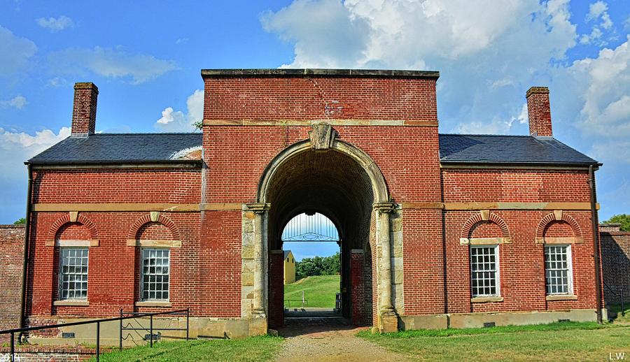 The Entrance To The Fort At Fort Washington 2 Photograph by Lisa Wooten