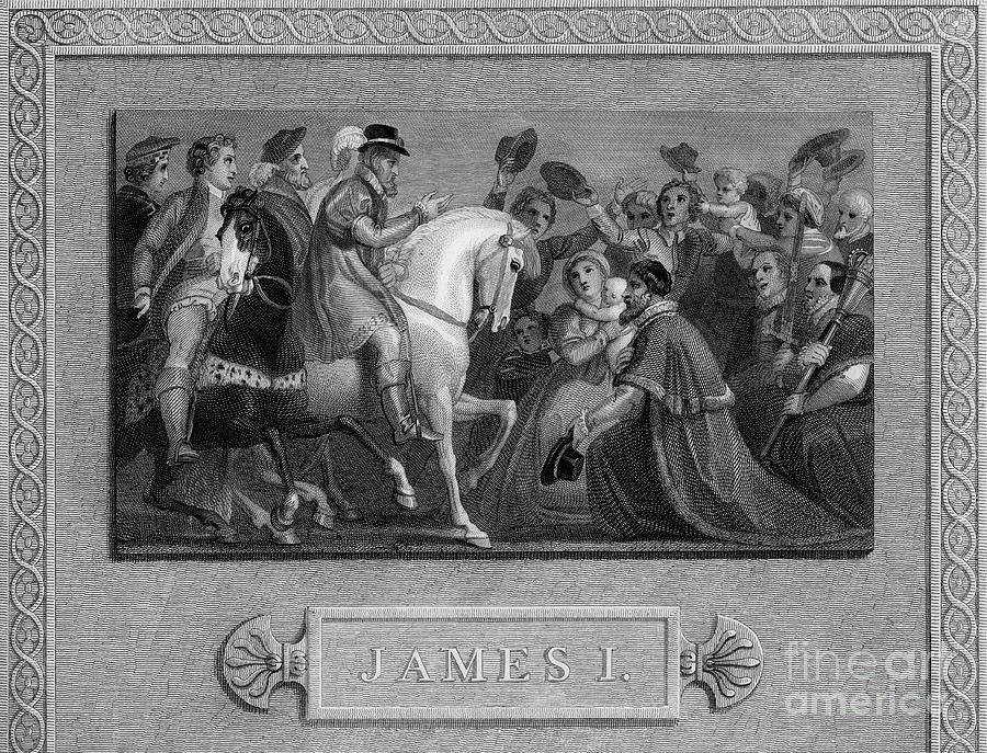 The Entry Of James I Into London Drawing by Print Collector