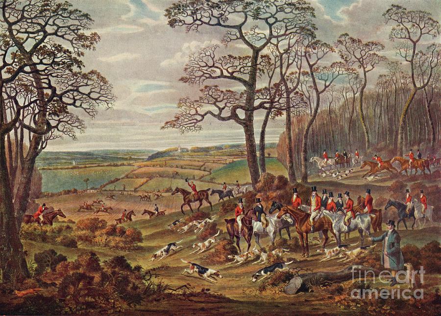The Essex Hunt Drawing by Print Collector