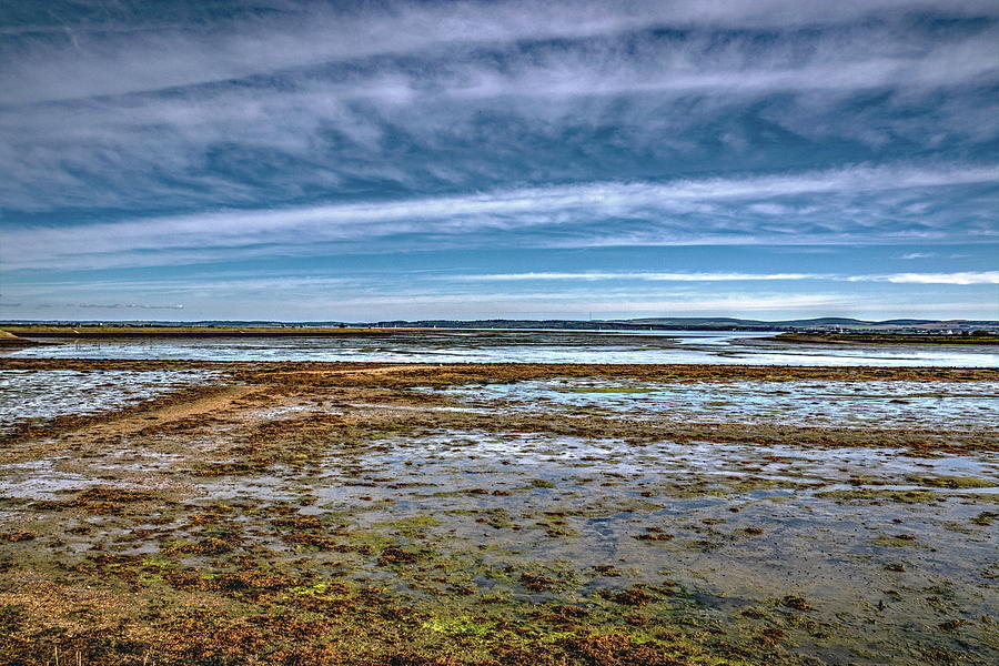 The Estuary At Lymington Photograph by Jeff Townsend