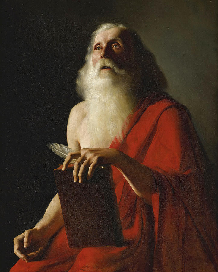 The Evangelist Painting by Felix Auguste Clement