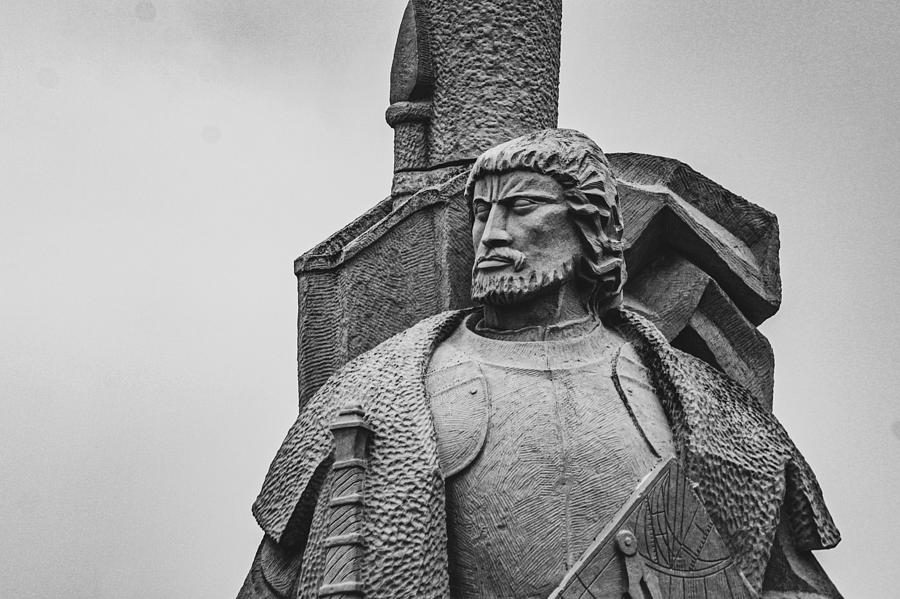 Statue Photograph - The Explorer by Bonny Puckett Statue Photograph - The Explorer by Bonny Puckett