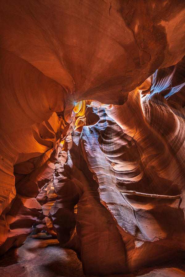 Antelope Canyon Photograph - The Eye Of God by Jeffrey C. Sink