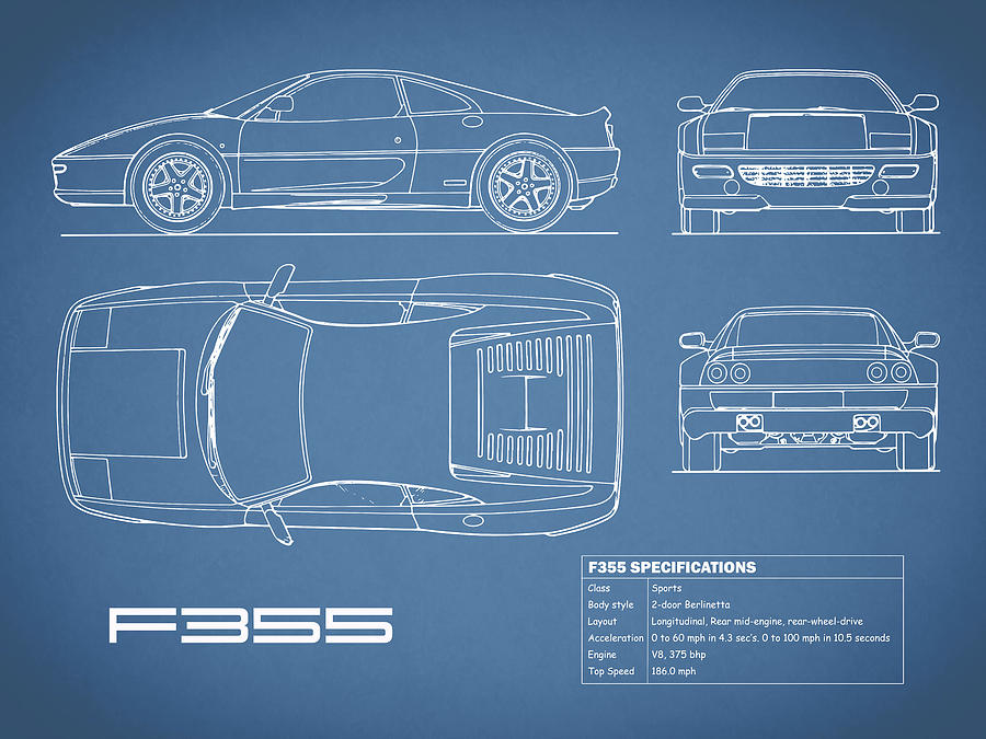 The F355 Blueprint by Mark Rogan
