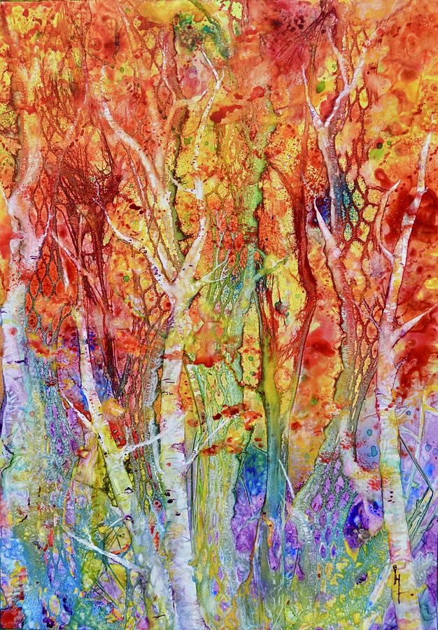 The Fabric Of Nature Painting by Beverley Harper Tinsley