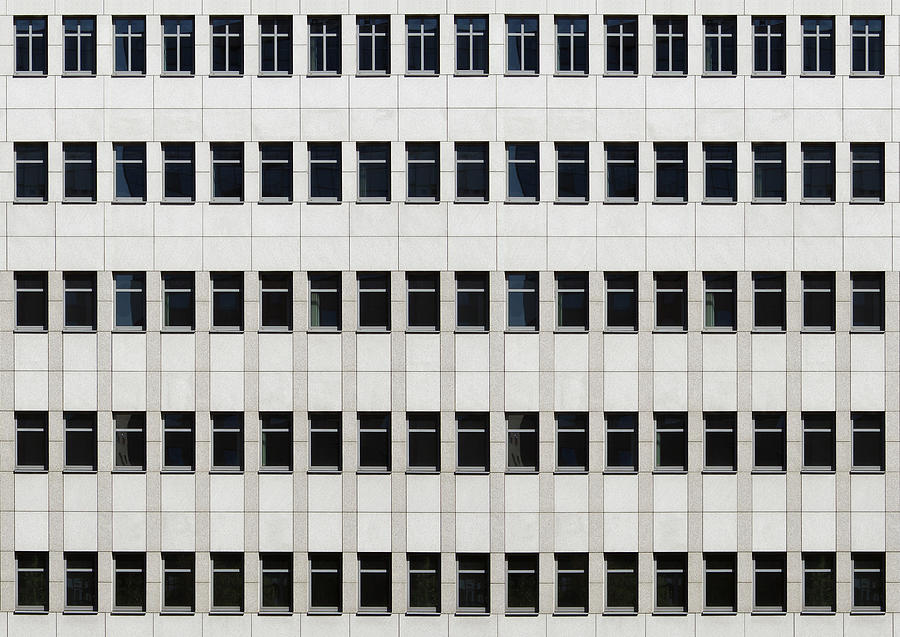 The Facade Of An Office Building, Full by Malte Mueller