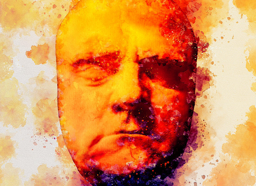 The Face of Cagney Digital Art by Pheasant Run Gallery