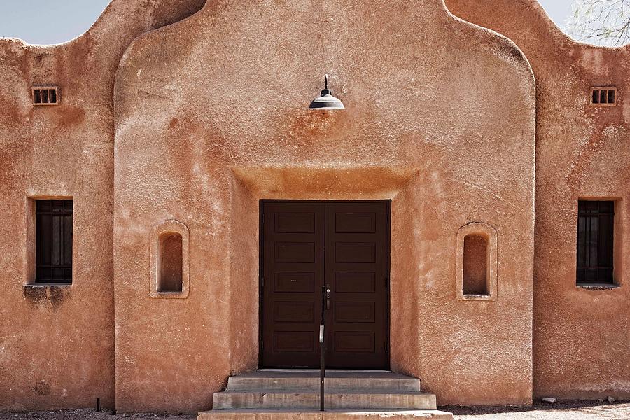Architecture Photograph - The Face Of San Pedro Chapel by Hany J
