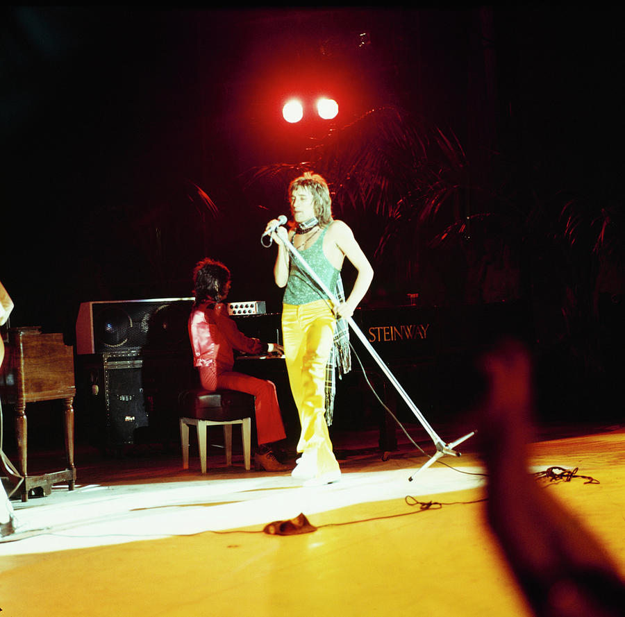 The Faces Perform On Stage Photograph by Steve Morley The Faces Perform On Stage Photograph by Steve Morley
