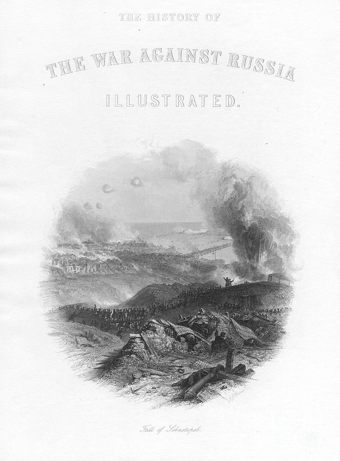 The Fall Of Sevastopol Sebastopol Drawing by Print Collector