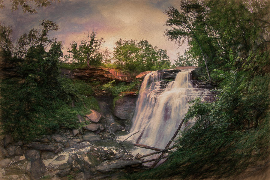The Falls Photograph by Pheasant Run Gallery