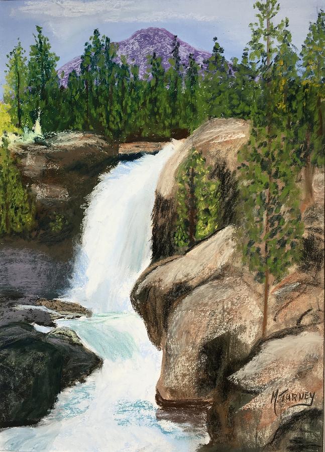 The Falls Pastel by Michele Turney