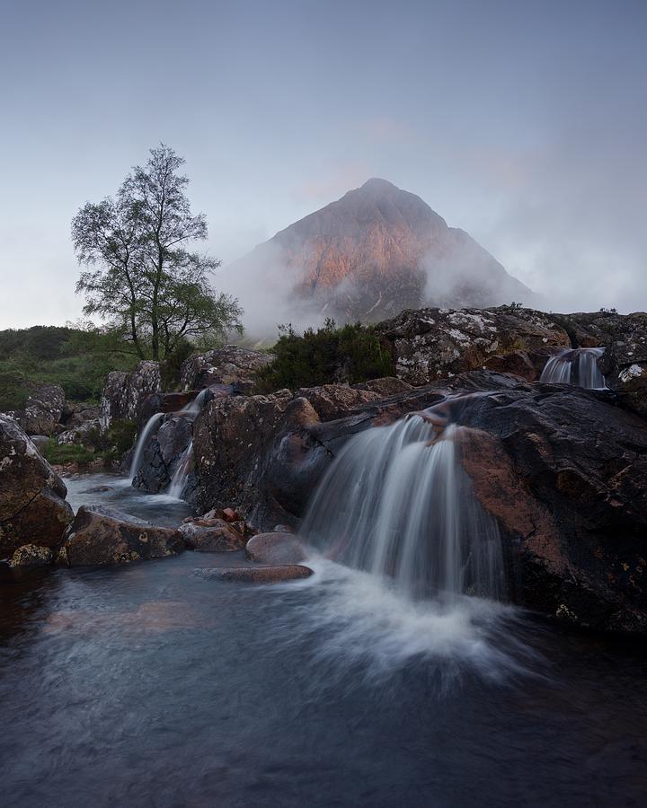 The Famous Falls in Glencoe Photograph by Stephen Taylor