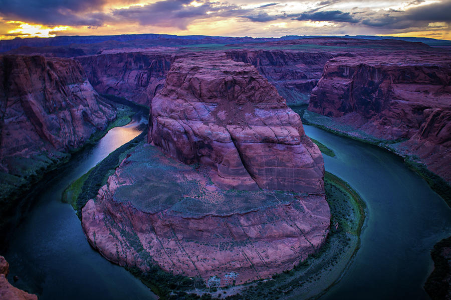 The Famous Horseshoe Bend Photograph by Aileen Savage