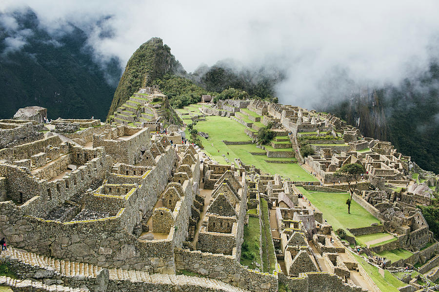 The Famous Ruins Of The Lost City Of Machu Picchu, Peru Photograph by ...