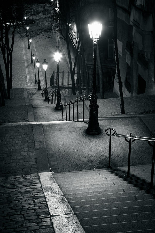 The Famous Steps Of Montmatre, Paris Photograph by David Clapp