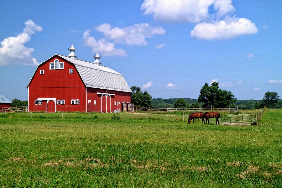 The Farm at Prophetstown Photograph by Scott Kingery