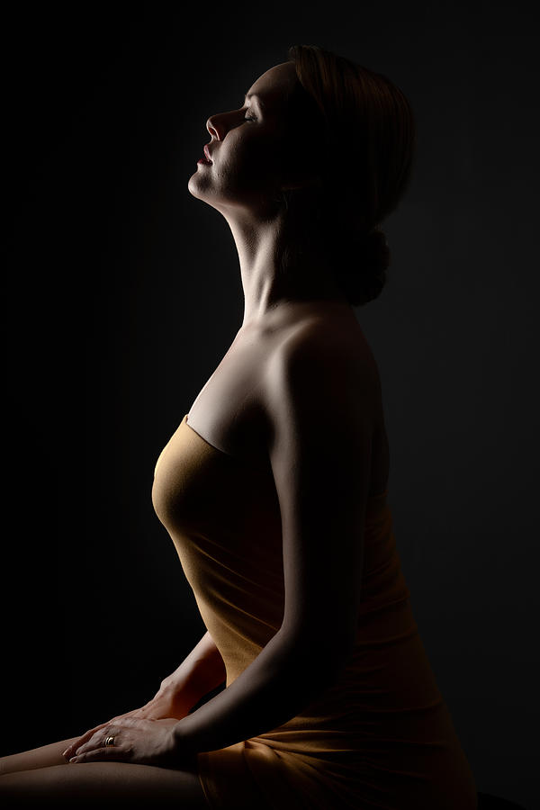 Portrait Photograph - The Female Form by Colin Dixon