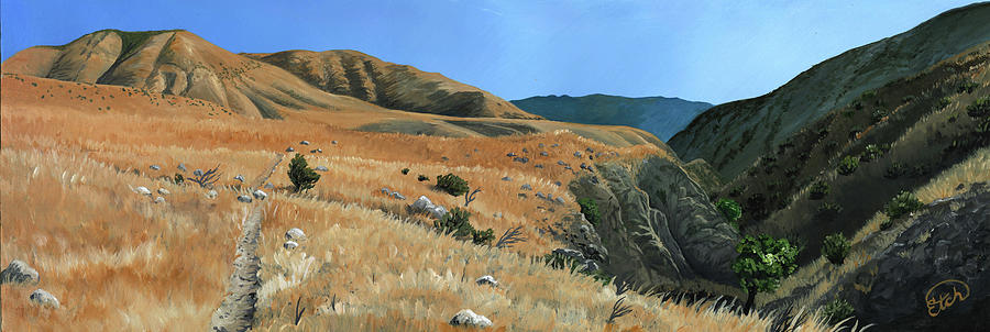 The Fields of White Water Reserve Painting by Elizabeth Mordensky