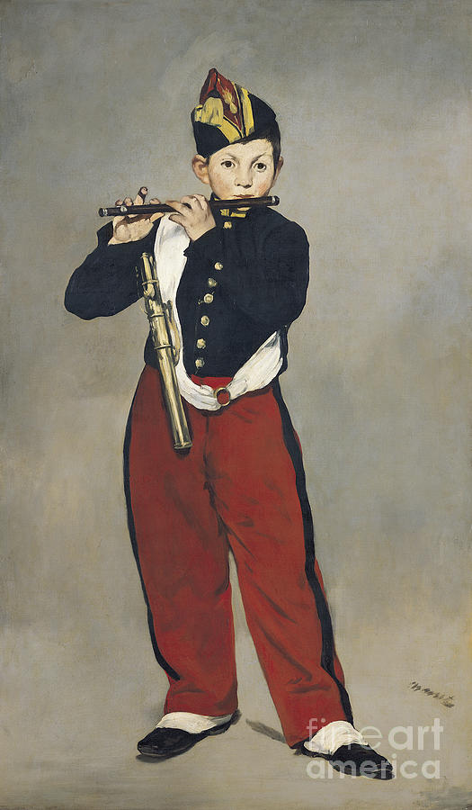 The Fifer, 1866 by Manet Painting by Edouard Manet