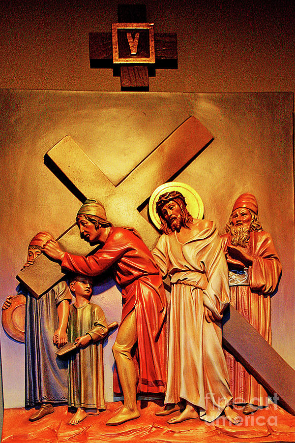 The Fifth Station Of The Cross Photograph by John Langdon