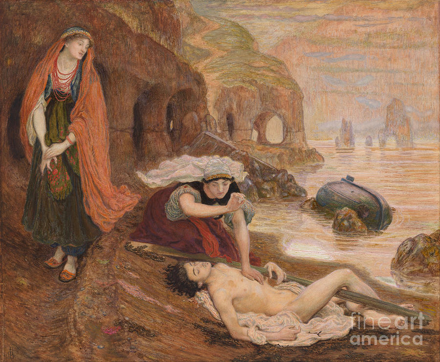 The Finding Of Don Juan By Haidée Drawing by Heritage Images