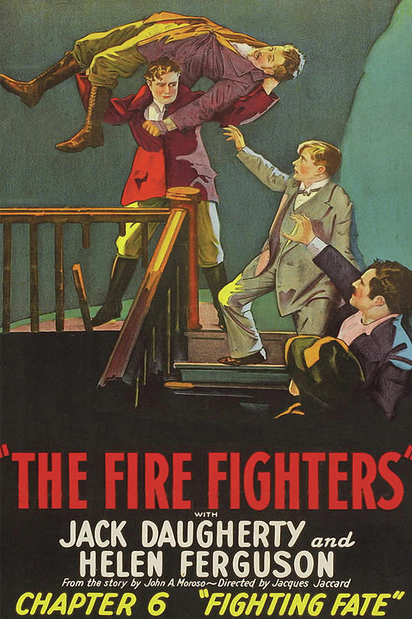 The Firefighters; Fighting Fate Painting by Unknown
