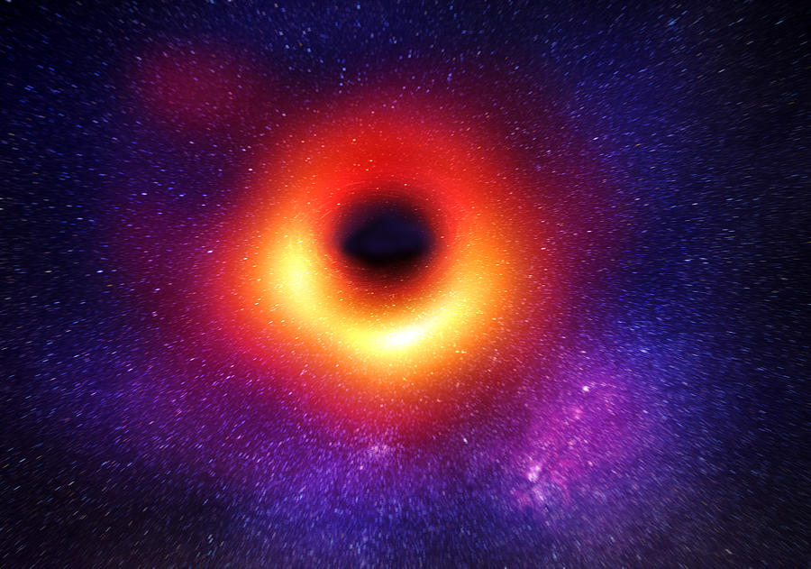 The First Black Hole M87 Digital Art by Tanel Murd - Pixels
