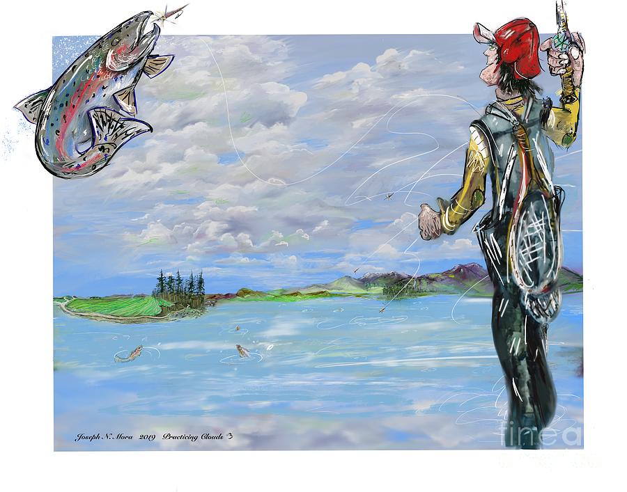 The fish that gotaway Digital Art by Joseph Mora