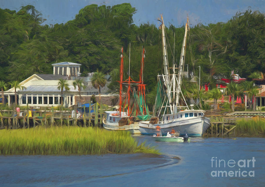 The Fishing Village Photograph by Michelle Tinger