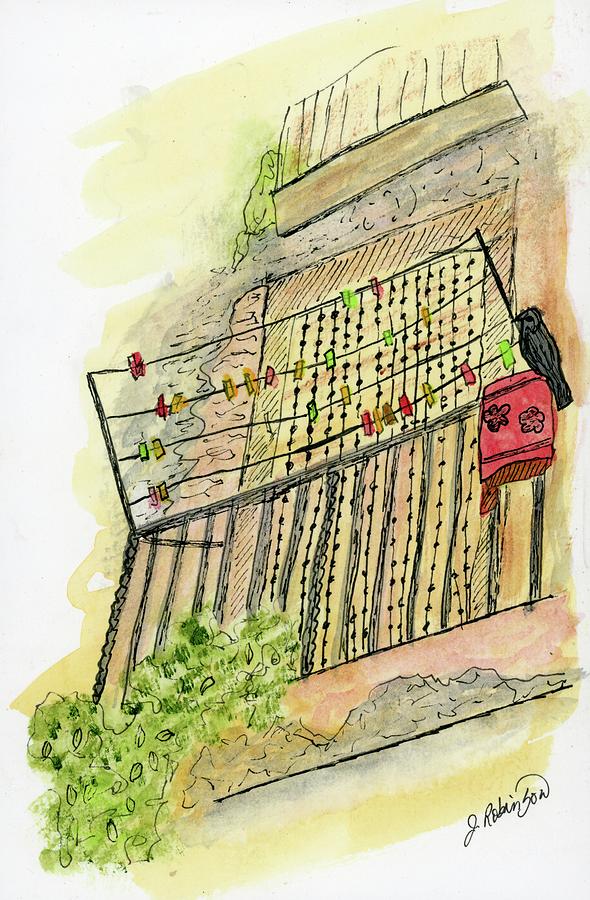 The Flat across the alley by Judy Robinson The Flat across the alley by Judy Robinson