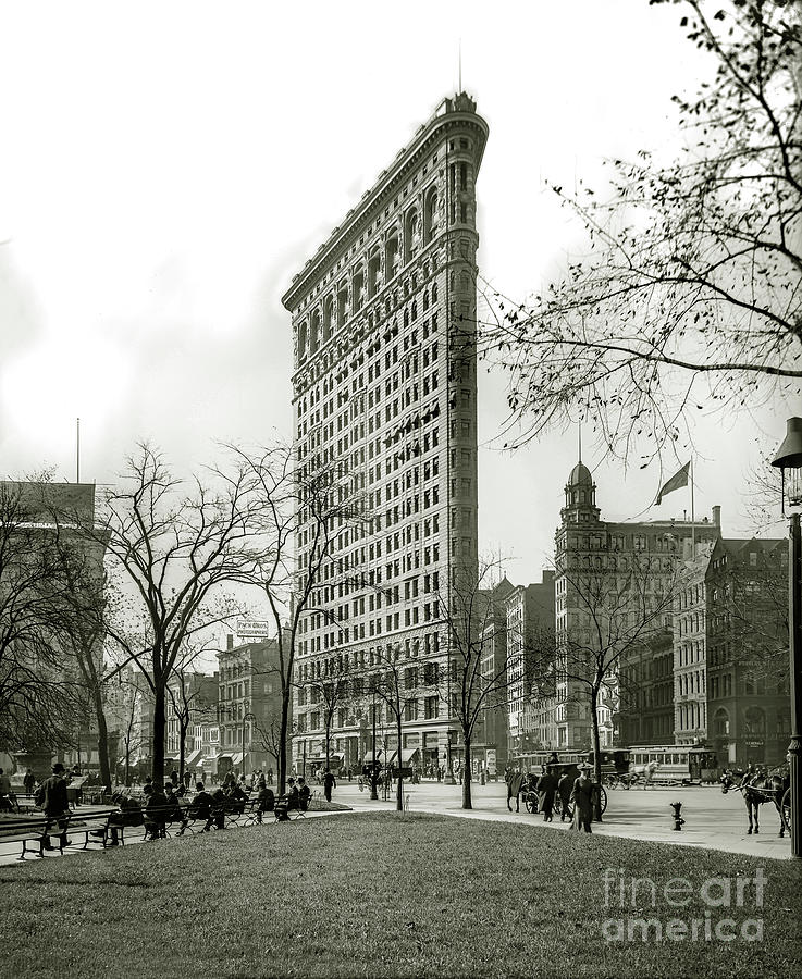 The Flatiron Building 1903 Photograph by Jon Neidert