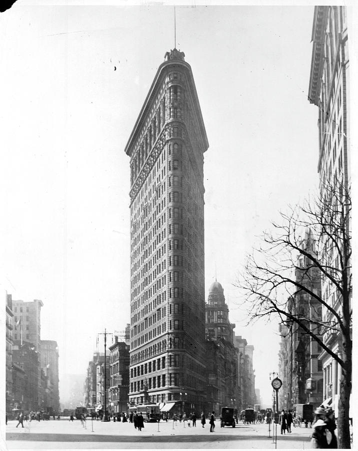 The Flatiron Building On 5th Avenue In Photograph by Archive Photos