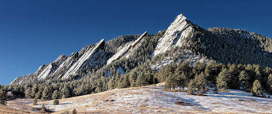 The Flatirons - #2 Photograph by Stephen Stookey