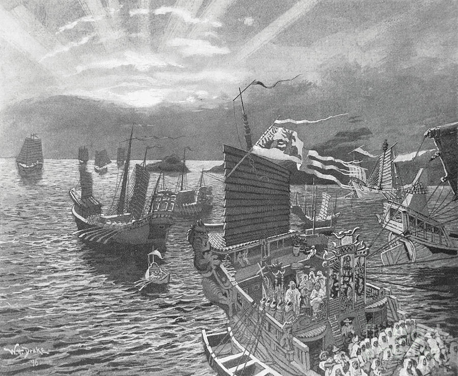 The Fleet Of Kublai Khan Passing Photograph by Bettmann