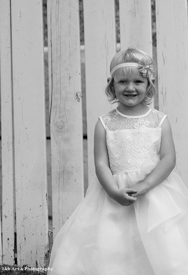 The Flower Girl Photograph by Lkb Art And Photography