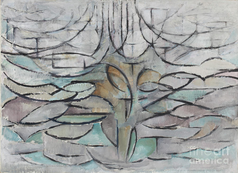Abstract Drawing - The Flowering Apple Tree by Heritage Images