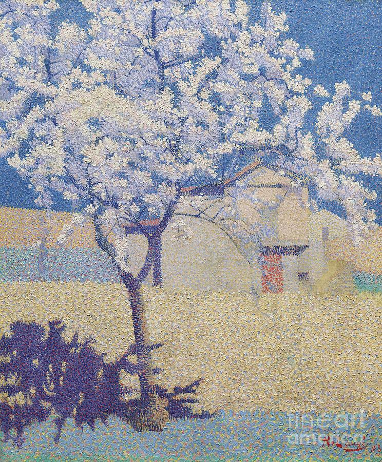 The Flowering Tree, 1893 Painting by Achille Lauge