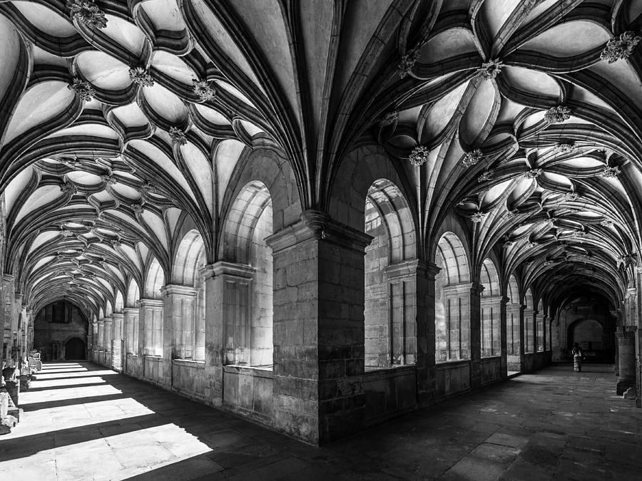 Architecture Photograph - The Flowery Cloister by Fernando Silveira