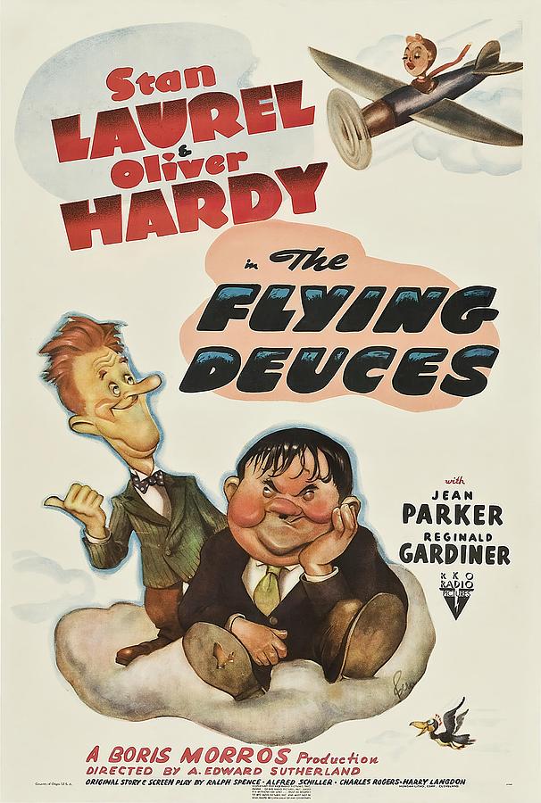 Movie Poster Photograph - The Flying Deuces -1939-. by Album