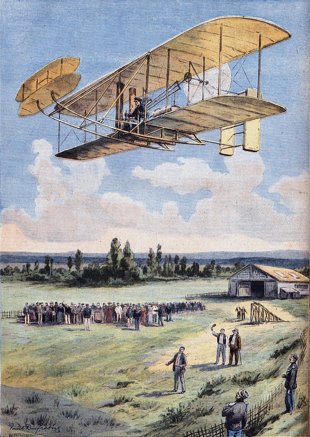 The Flying Men, Wilbur Wright 1867-1912 Digital Art by Leemage The Flying Men, Wilbur Wright 1867-1912 Digital Art by Leemage