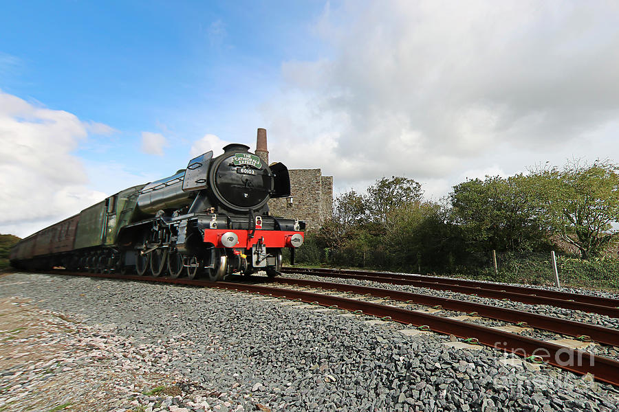 The Flying Scotsman in Cornwall Photograph by Terri Waters