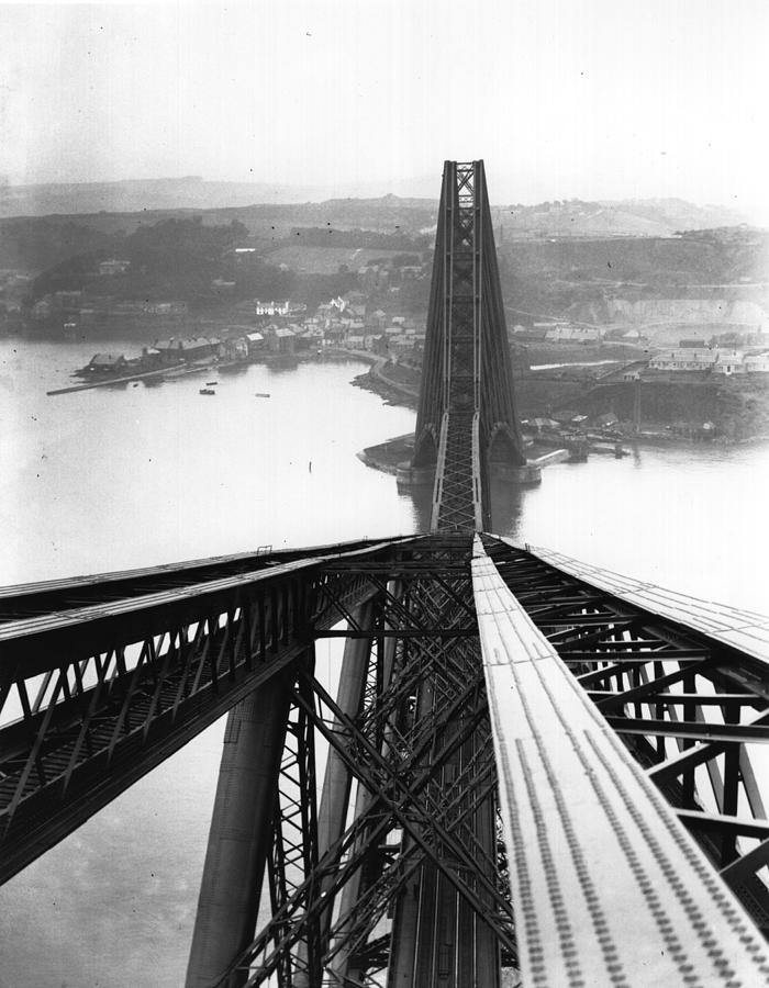 The Forth Bridge Photograph by Hulton Archive