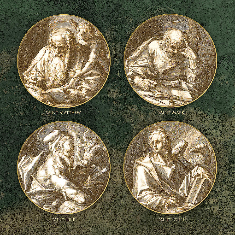 The Four Evangelists Digital Art By Andy Schmalen - Fine Art America