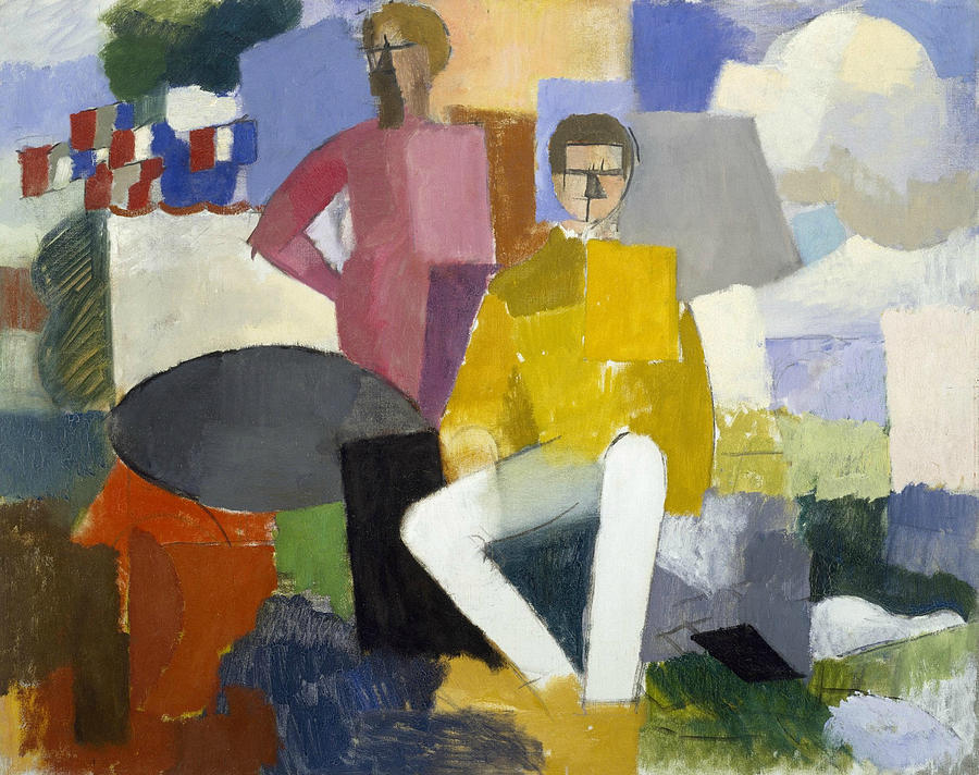 The Fourteenth of July Painting by Roger de La Fresnaye