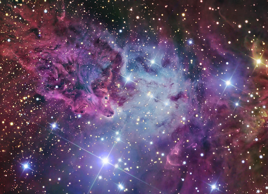 The Fox Fur Nebula Photograph by Stocktrek Images