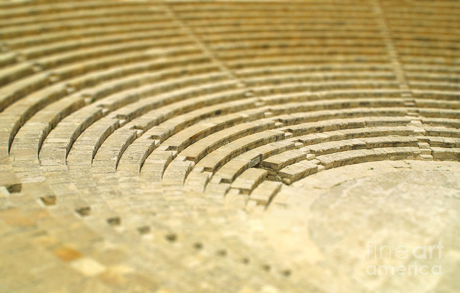 Small Photograph - The Fragment Of Ancient Theatre by Katatonia82 Small Photograph - The Fragment Of Ancient Theatre by Katatonia82