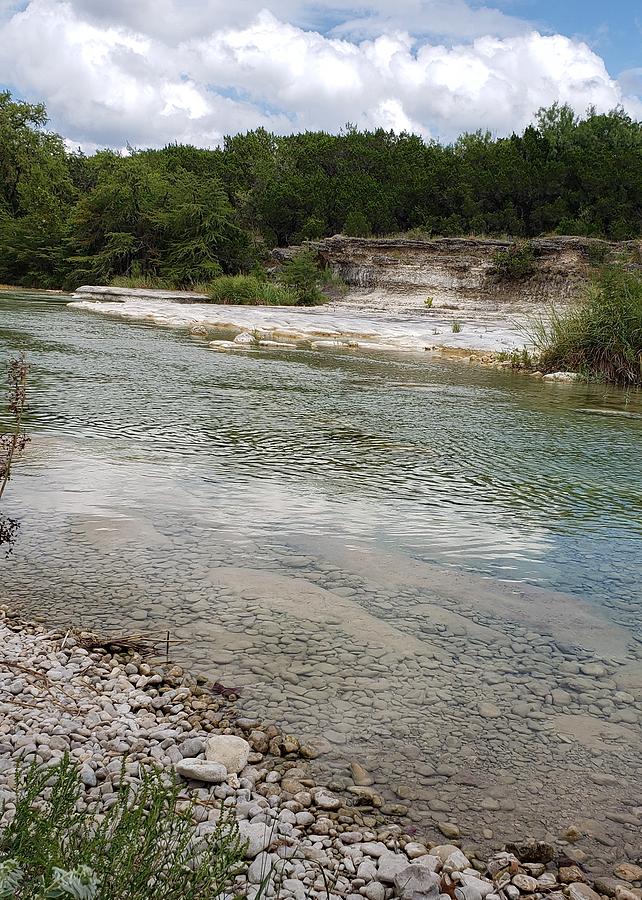 The Frio River Photograph by Suzanne Theis