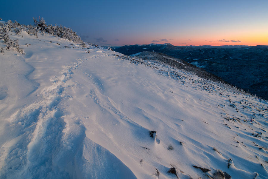 The Frozen Path Photograph by David Boutin