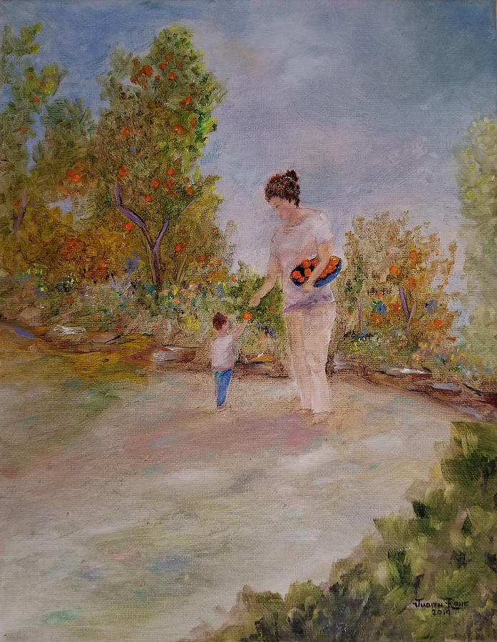 The Fruits of Labor Painting by Judith Rhue